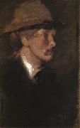 James Abbot McNeill Whistler Study of a Head oil painting